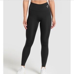 GYMSHARK training leggings - black